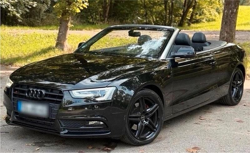 Gebraucht Audi A5 Cabriolet 170 PS (125 kW) 2014 Schwarz Cabrio
