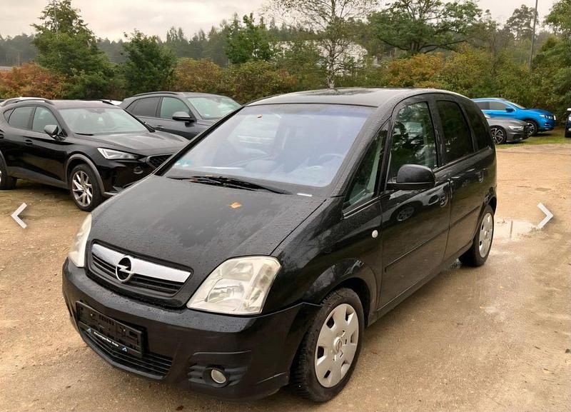 Schwarz Gebraucht 2008 Opel Meriva Edition Van / Kleinbus | 3.780 € (Teuer) - Bild 1/4