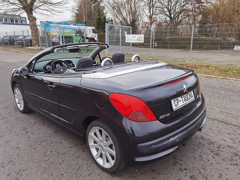Gebraucht Peugeot 207 CC Roland Garros 150 PS (110 kW) 2008 Schwarz Cabrio