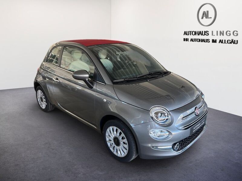 Gebraucht Fiat 500C Dolcevita 69 PS (50 kW) 2023 Pompei grau Cabrio