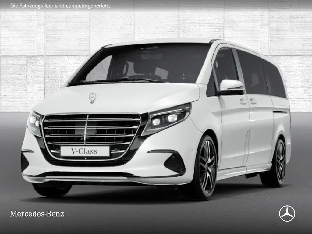 Gebraucht Mercedes V300 Exclusive 237 PS (174 kW) 2025 Weiß Van / Kleinbus