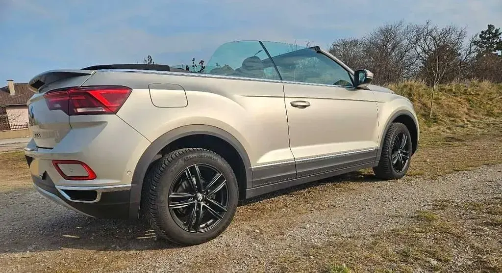 Gebraucht VW T-Roc Cabriolet Active 110 PS (80 kW) 2022 Beige Cabrio