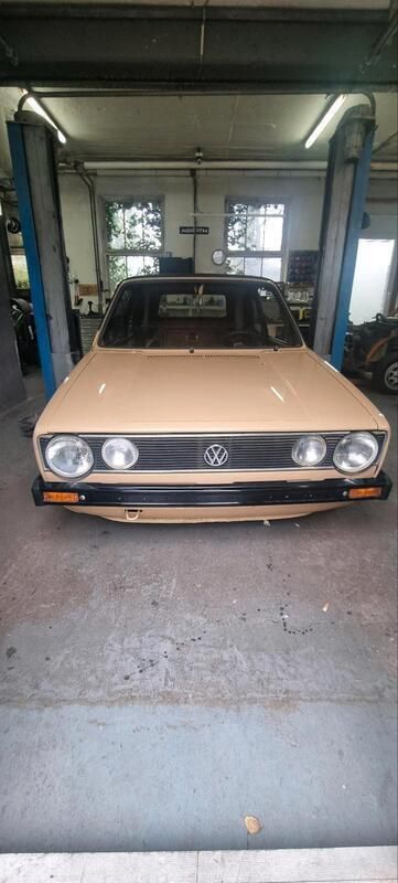 Beige Gebraucht 1985 VW Golf Cabriolet Cabrio | 2.750 € - Bild 1/4