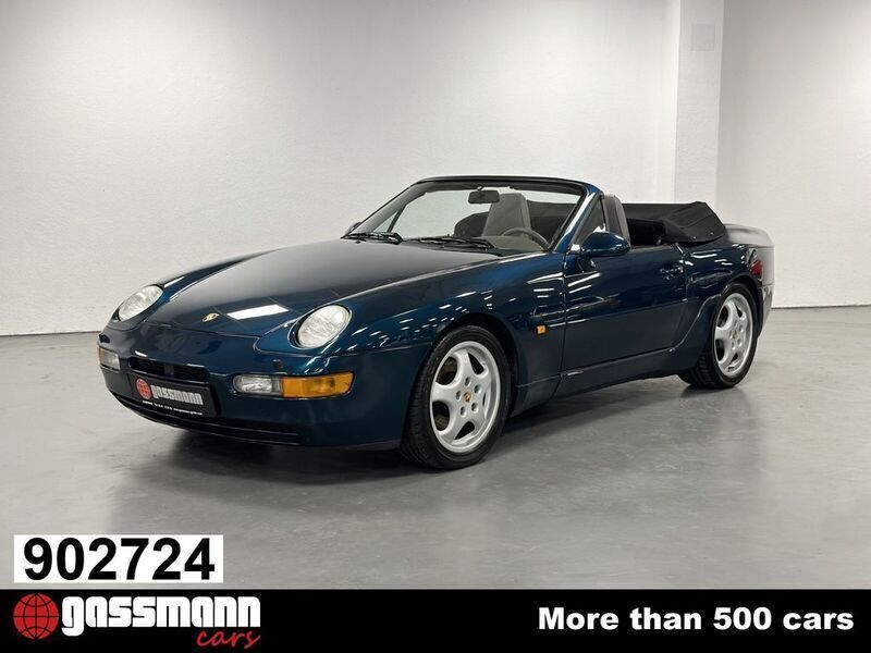 Blau Gebraucht 1992 Porsche 968 Cabrio | 39.000 € - Bild 1/4