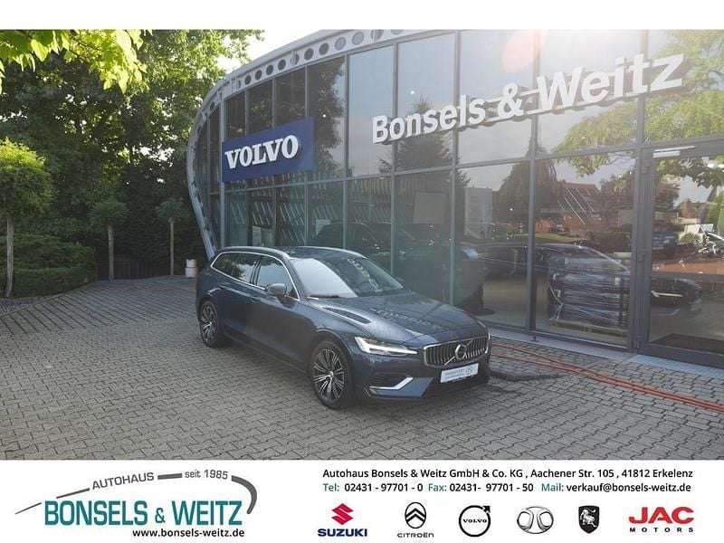 Denim blue / metallic Gebraucht 2022 Volvo V60 Core Kombi | 32.890 € (Superpreis) - Bild 1/4