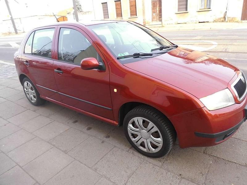 Gebraucht Skoda Fabia 75 PS (55 kW) 2005 Rot Limousine