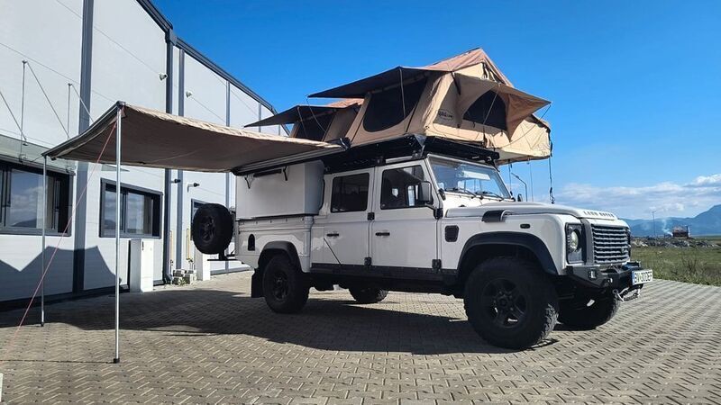 Weiß Gebraucht 2009 Land Rover Defender SUV | 25.000 € (Superpreis) - Bild 1/4