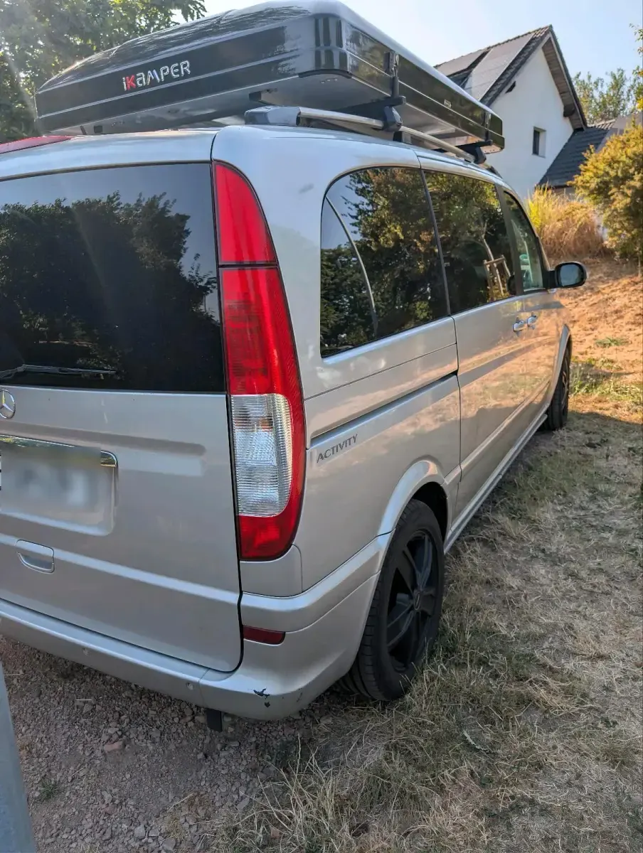 Gebraucht Mercedes Viano 204 PS (150 kW) 2008 Silber Van / Kleinbus