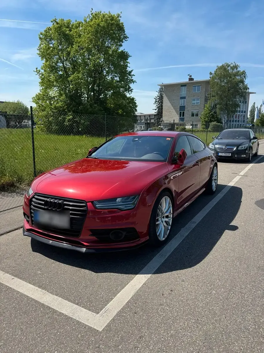 Gebraucht Audi A7 S-Line 320 PS (235 kW) 2015 Rot Kleinwagen