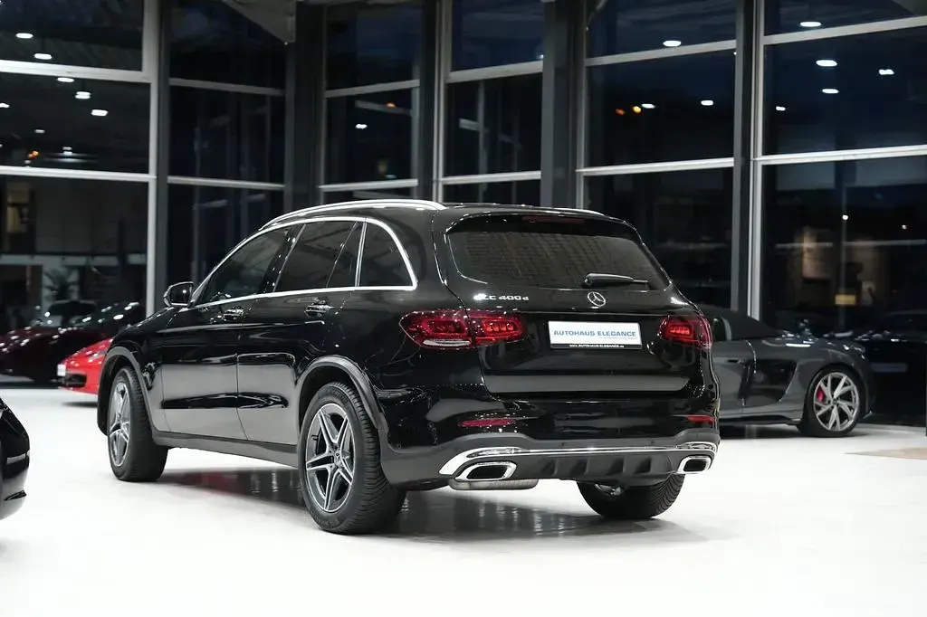 Gebraucht Mercedes GLC400d AMG line 330 PS (242 kW) 2019 Obsidianschwarz SUV