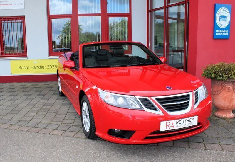 Rot Gebraucht 2008 Saab 9-3 Cabriolet Vector Cabrio | 17.900 € - Bild 1/4
