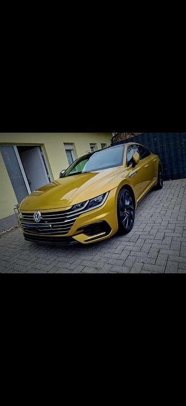 Gelb Gebraucht 2020 VW Arteon R-line Limousine | 35.000 € - Bild 1/4