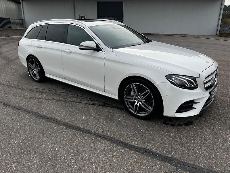 Gebraucht Mercedes E350 AMG line 258 PS (189 kW) 2018 Weiß Kombi