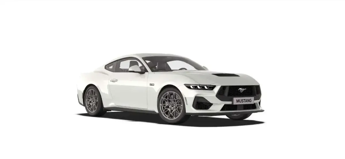 Neu Ford Mustang GT Convertible 446 PS (328 kW) 2026 Oxford white Cabrio