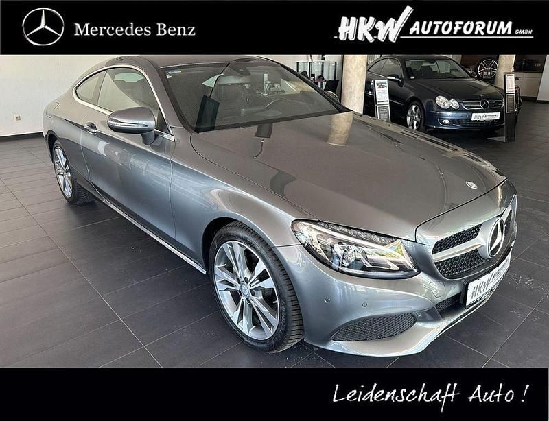 Grau Gebraucht 2017 Mercedes C180 Coupé | 25.990 € (Etwas zu teuer) - Bild 1/4