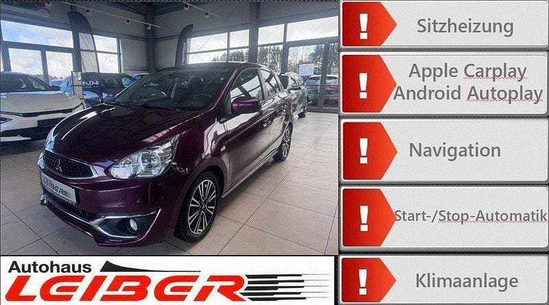 Rot Gebraucht 2017 Mitsubishi Space Star Diamant Edition SUV | 8.890 € (Guter Preis) - Bild 1/4