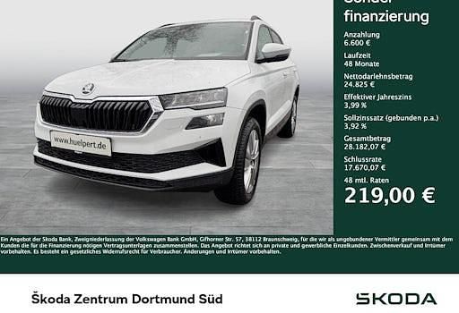 Gebraucht Skoda Karoq Selection 150 PS (110 kW) 2025 Weiß SUV