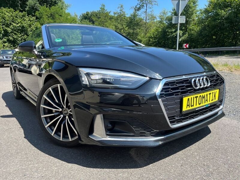 Mythosschwarz Gebraucht 2021 Audi A5 Cabriolet Sport Cabrio | 28.761 € (Guter Preis) - Bild 1/4
