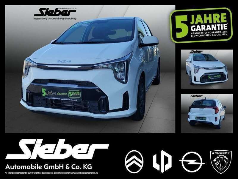 Schneeweiss Neu 2024 Kia Picanto Vision Kleinwagen | 14.490 € (Guter Preis) - Bild 1/4