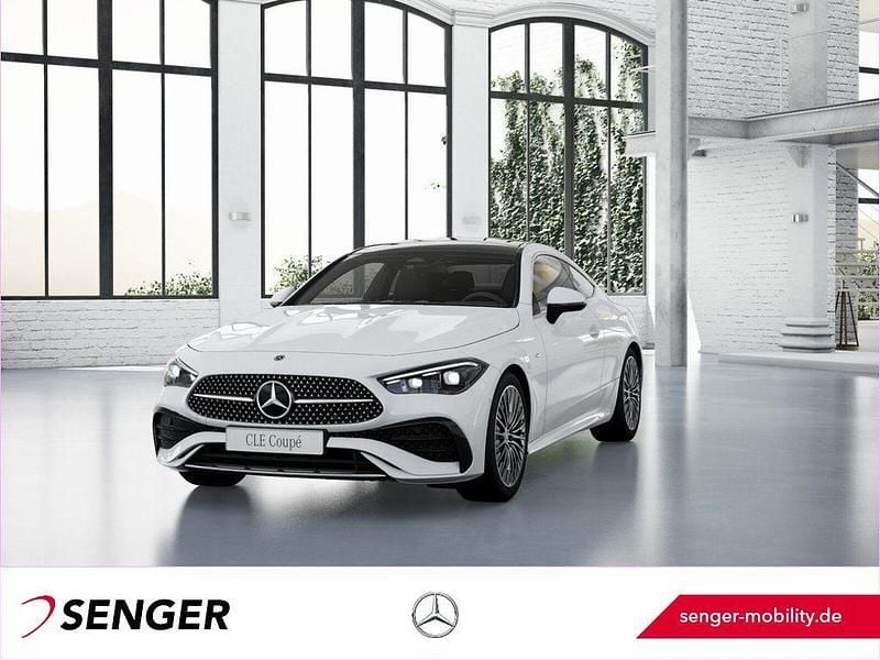 Weiß Gebraucht 2024 Mercedes CLE300 AMG Coupé | 54.980 € (Superpreis) - Bild 1/4