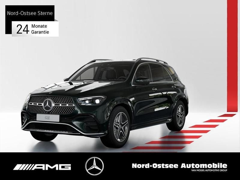 Metalliclack smaragdgrün Gebraucht 2024 Mercedes GLE450 AMG AMG Line Premium Plus SUV | 87.890 € (Teuer) - Bild 1/3
