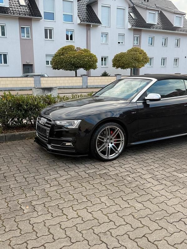 Schwarz Gebraucht 2012 Audi S5 Cabriolet Cabrio | 15.900 € (Guter Preis) - Bild 1/4