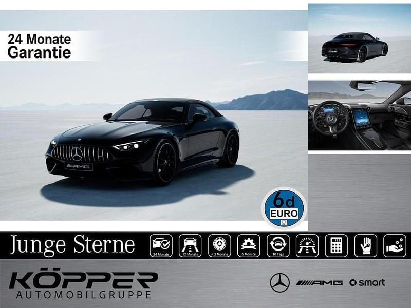Obsidianschwarz Gebraucht 2024 Mercedes SL43 AMG Premium Cabrio | 105.555 € (Etwas zu teuer) - Bild 1/4
