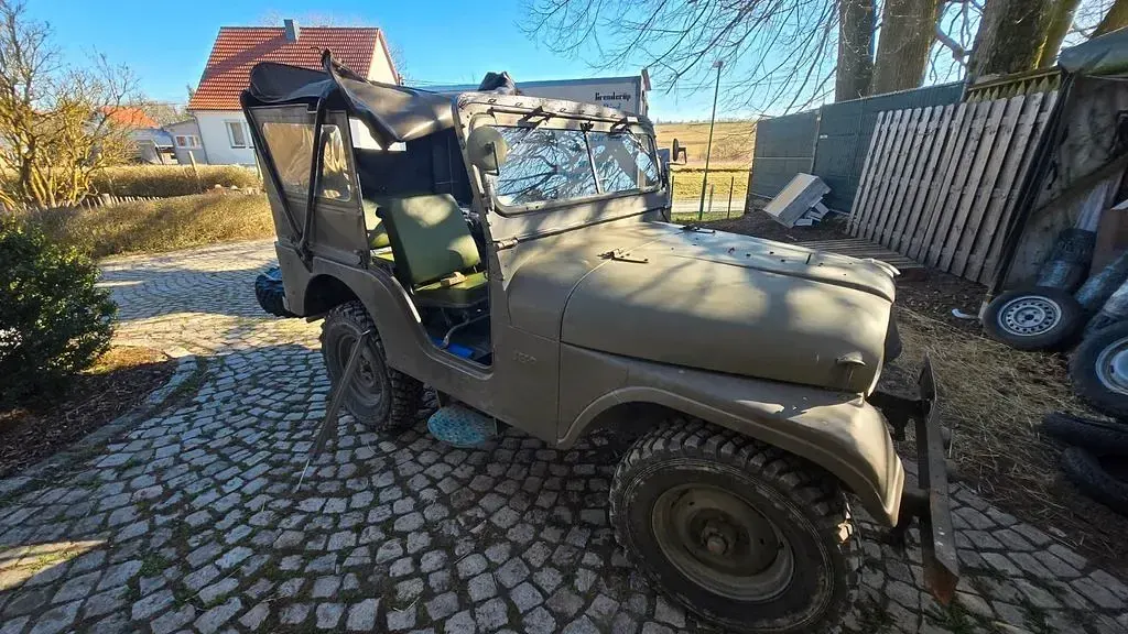 Used Jeep CJ 72 HP (52 kW) 1966 Green SUV