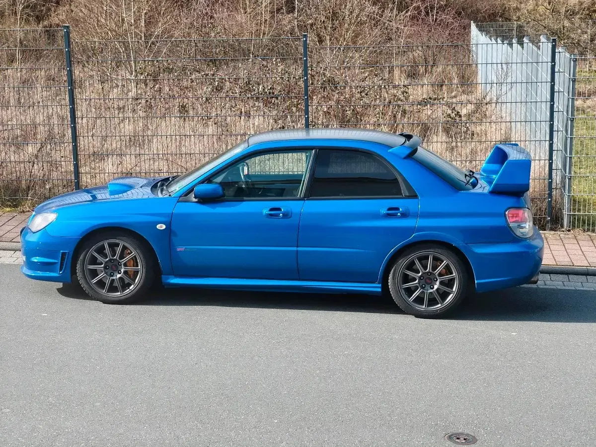 Gebraucht Subaru Impreza 280 PS (205 kW) 2005 Blau Limousine