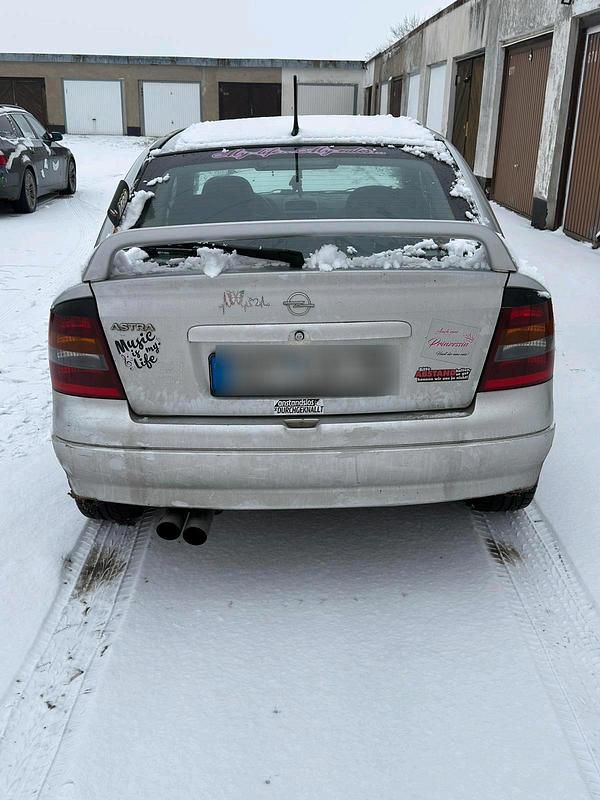 Gebraucht Opel Astra OPC 125 PS (91 kW) 2003 Silber Coupé