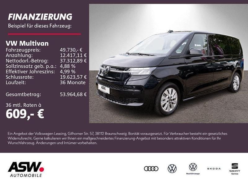 Deep black perleffekt Gebraucht 2022 VW T7 Life Van | 49.730 € (Fairer Preis) - Bild 1/4