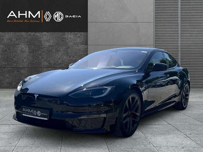 Schwarz Gebraucht 2024 Tesla Model S Plaid Limousine | 87.990 € - Bild 1/4