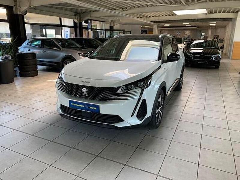 Weiß Gebraucht 2021 Peugeot 3008 GT SUV | 22.979 € (Fairer Preis) - Bild 1/4