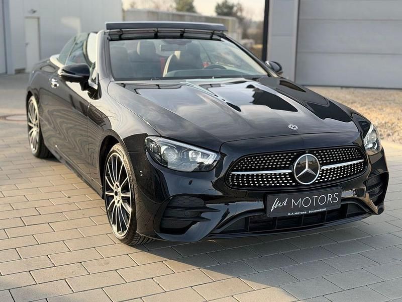 Schwarz Gebraucht 2021 Mercedes E450 AMG Cabrio | 53.900 € (Fairer Preis) - Bild 1/4