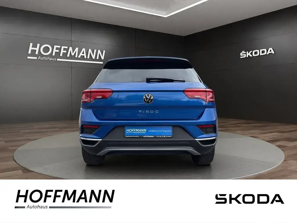 Gebraucht VW T-Roc Active 150 PS (110 kW) 2021 Blau SUV