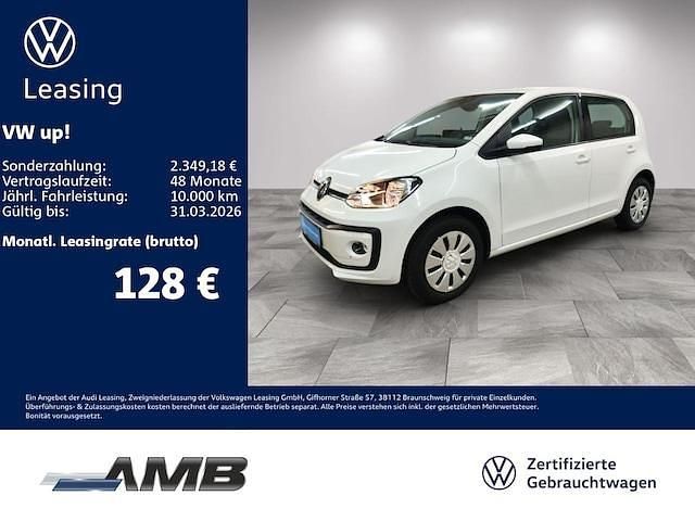 Gebraucht VW up! 65 PS (47 kW) 2022 Weiß Kleinwagen