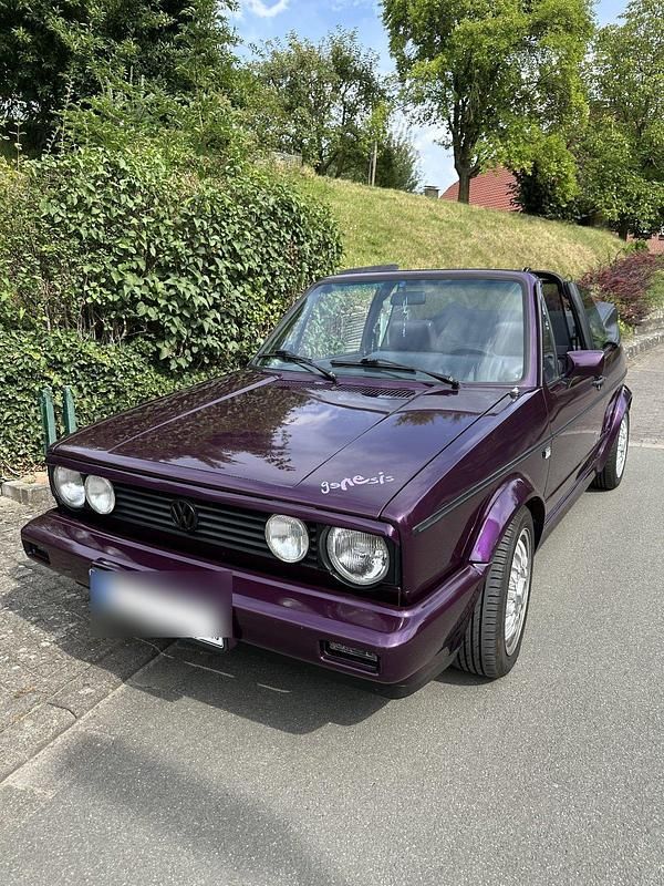 Violet Gebraucht 1992 VW Golf Cabriolet Cabrio | 9.500 € - Bild 1/4