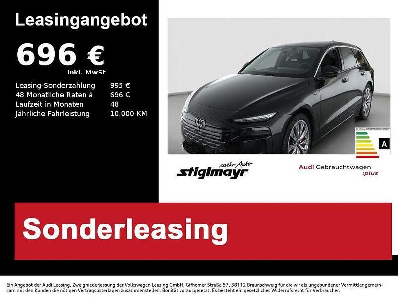 Brugt Audi A6 e-tron Performance 269 kW (367 HK) 2025 Sort Stationcar