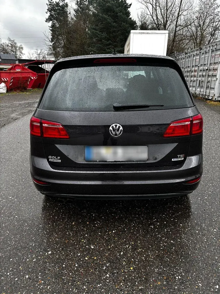 Gebraucht VW Golf Sportsvan LOUNGE 125 PS (91 kW) 2015 Grau Van / Kleinbus