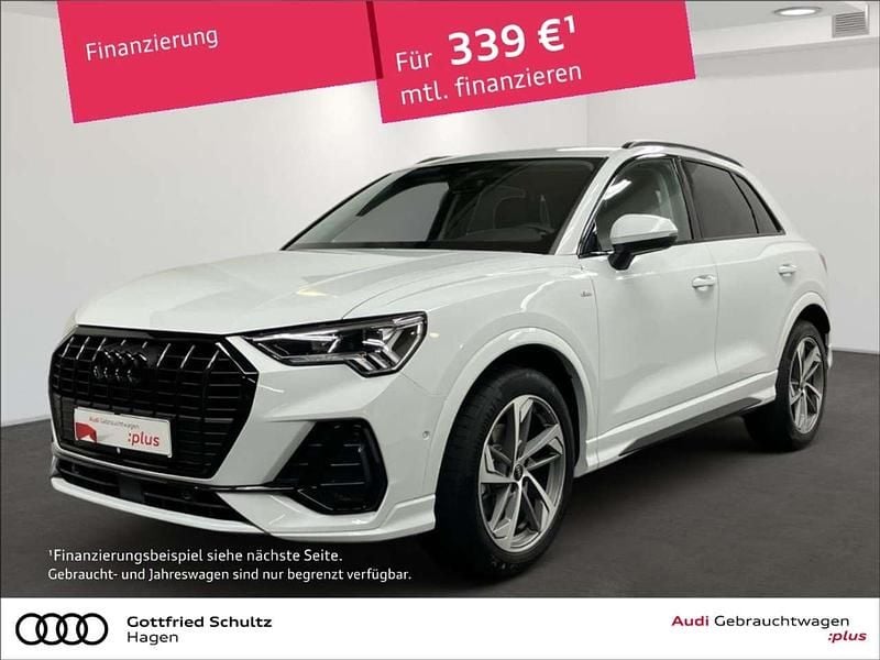 Gletscherweiß metallic Gebraucht 2025 Audi Q3 S-Line SUV | 42.350 € (Fairer Preis) - Bild 1/3