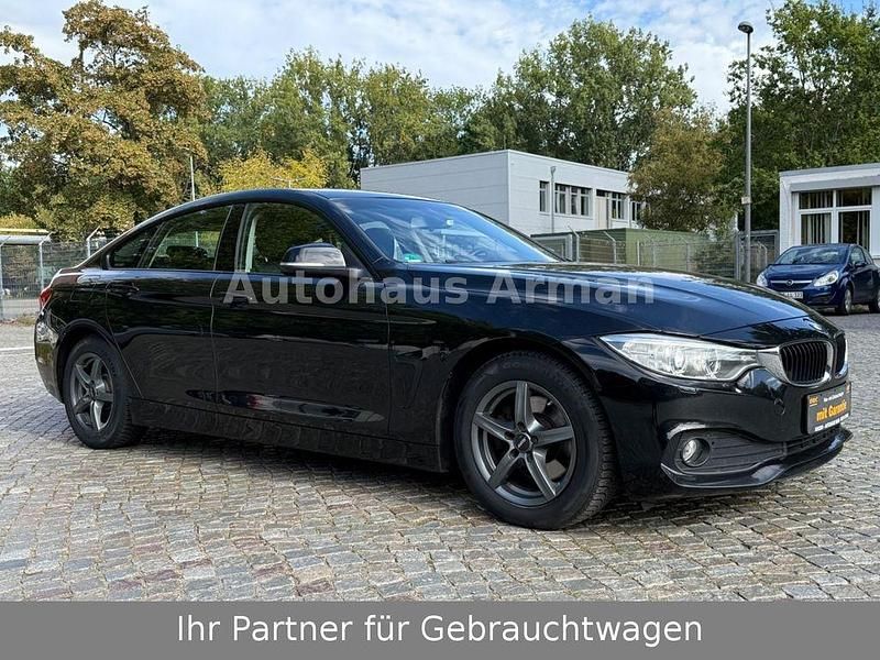 Schwarz Gebraucht 2015 BMW 420 Gran Coupé Sport Line Coupé | 11.790 € (Etwas zu teuer) - Bild 1/4