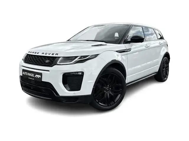 Weiß Gebraucht 2018 Land Rover Range Rover evoque HSE SUV | 26.989 € (Superpreis) - Bild 1/4