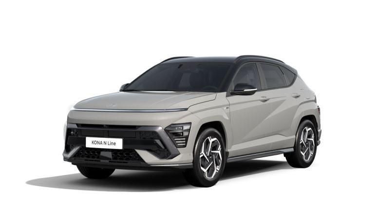 Grau Neu 2025 Hyundai Kona N Line SUV | 32.488 € (Fairer Preis) - Bild 1/4