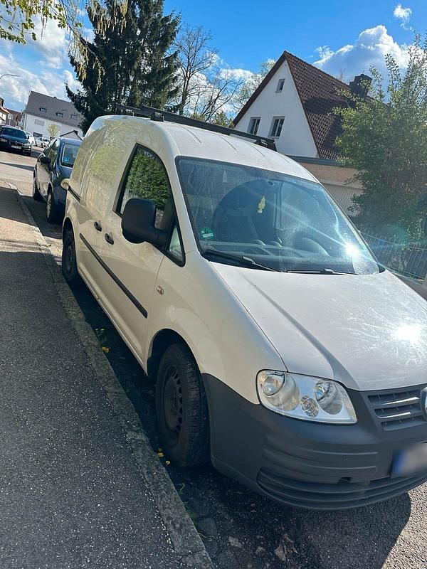 Gebraucht VW Caddy 69 PS (50 kW) 2009 Weiß Van / Kleinbus