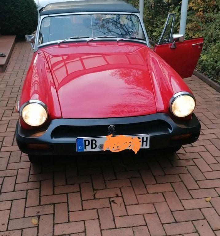 Second-hand MG Midget 50 CP (36 kW) 1976 Roșu Cabrio