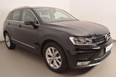 Gebraucht VW Tiguan Highline 150 PS (110 kW) 2016 Schwarz metallic SUV