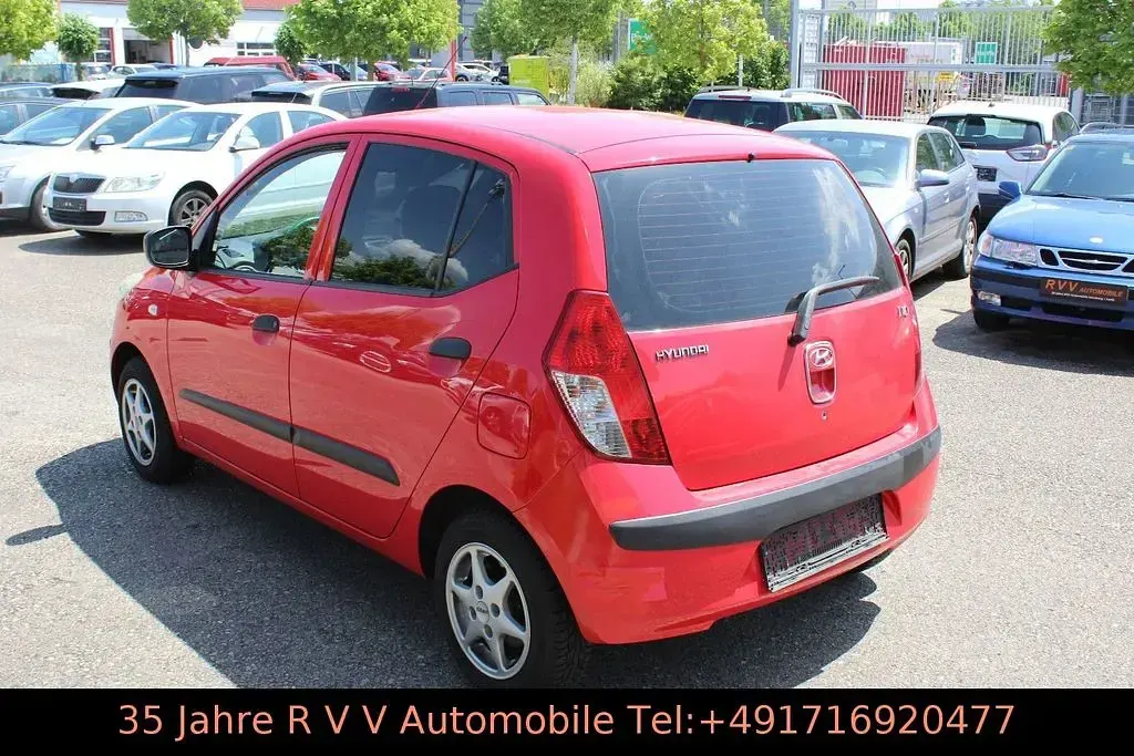 Gebraucht Hyundai i10 Edition+ 67 PS (49 kW) 2010 Electric red Kleinwagen