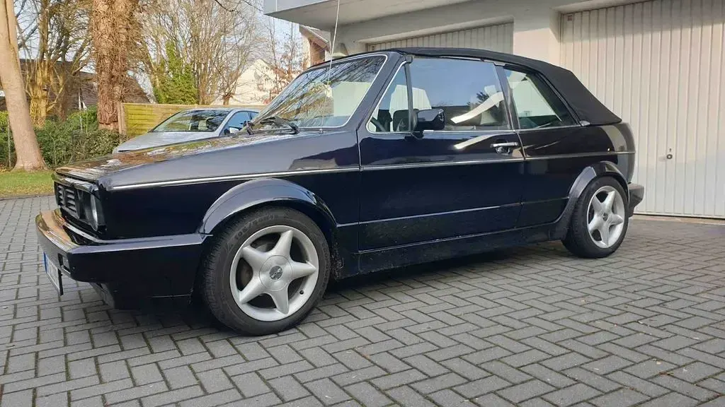 Gebraucht VW Golf Cabriolet 98 PS (72 kW) 1990 Schwarz Cabrio