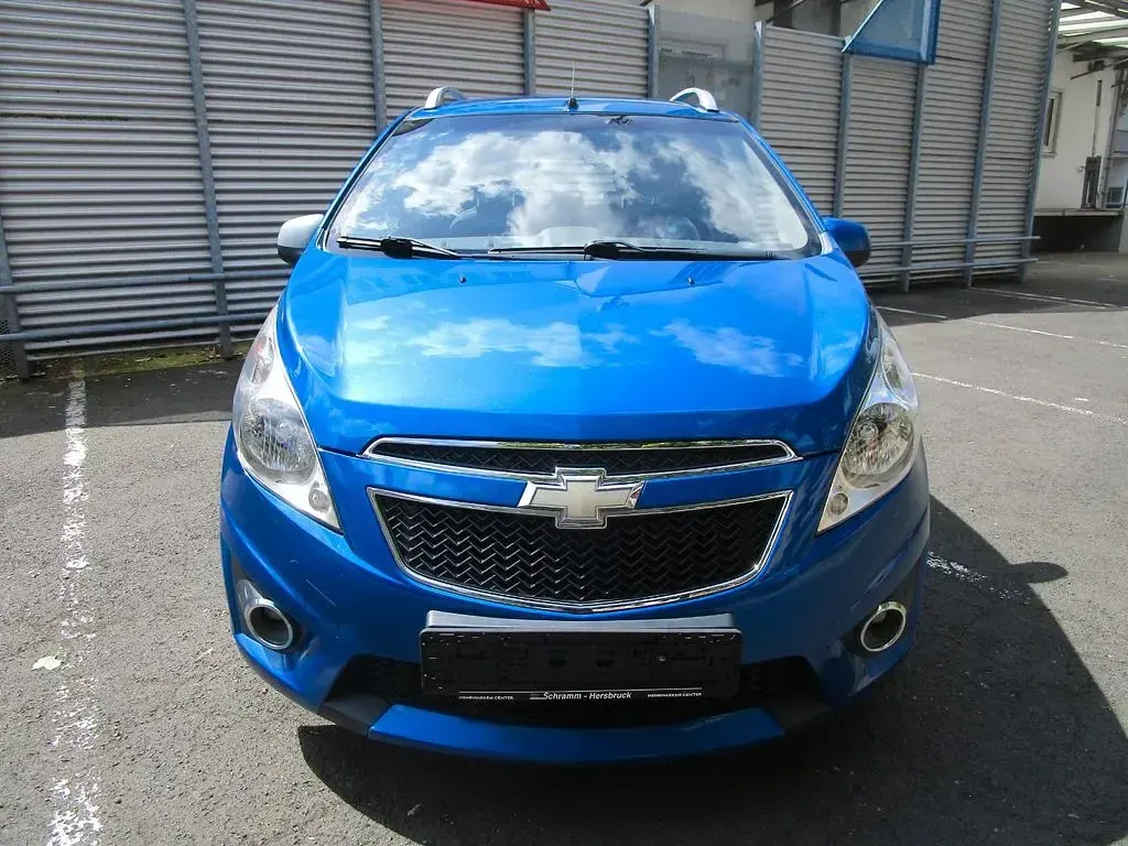Gebraucht Chevrolet Spark LT 82 PS (60 kW) 2012 Blau Kleinwagen