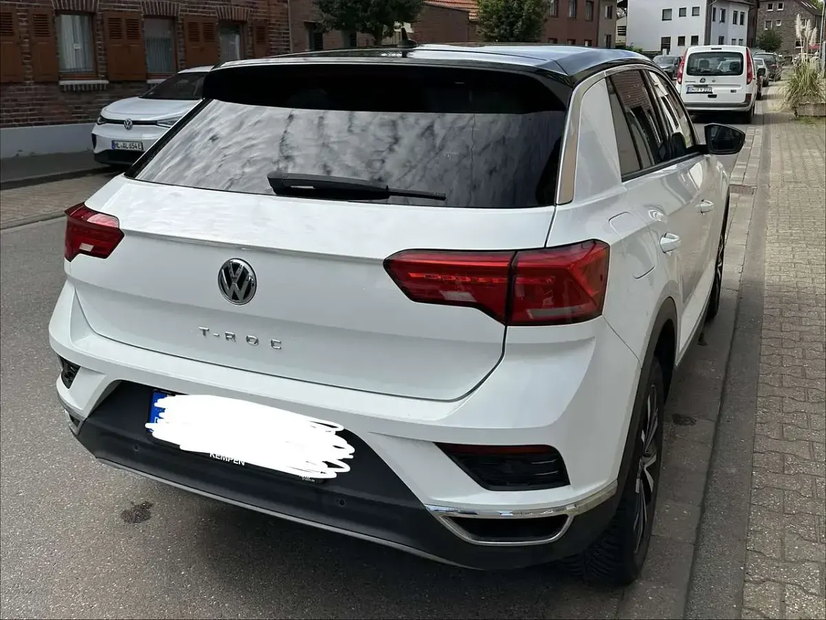 Gebraucht VW T-Roc Style 116 PS (85 kW) 2019 Weiß SUV